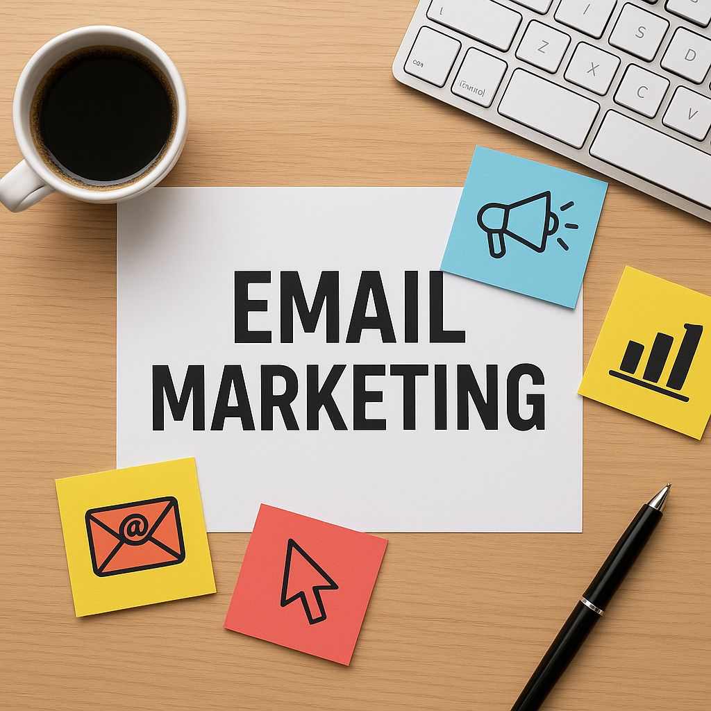 WORKSPACE OF EMAIL MARKETING